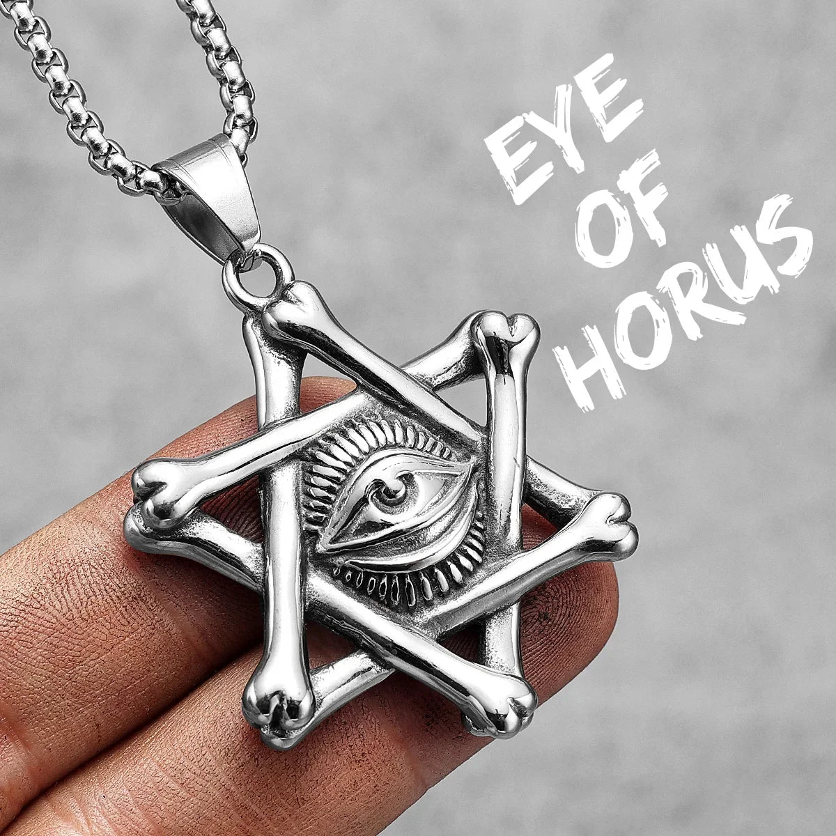 38 Types Illuminati's Masonic Hexagram Salomon Star of David Masonic Stainless Steel Men Necklaces Pendant Chain Punk New in For Women Fashion Secret Society Jewelry Gifts