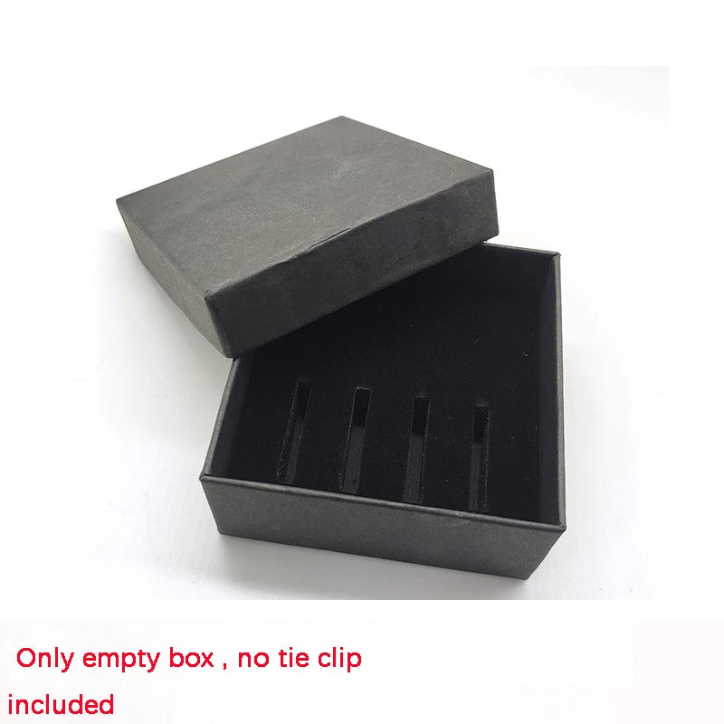 New High Quality Tie Clips Metal Copper Necktie Pin For Men Formal Wedding Ceremony Gold Male Women Ties Suit Accessories