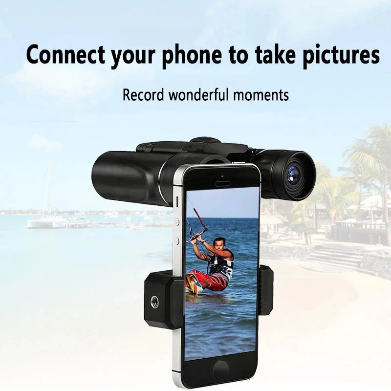 700x25 HD Zoom Portable Powerful Binoculars Long Range Telescope Jumelles Folding Low Light Night Vision Binoculars for Hunting