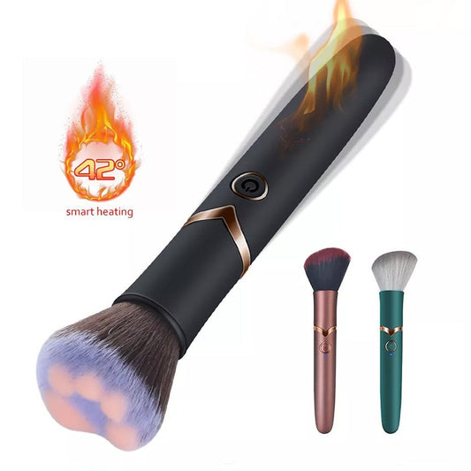 Vibrators Makeup Brush With Heating Function G Spot 10 Mode Bullet Vibrators for Women Clitoris Powerful Toys for Adults 18 Sex