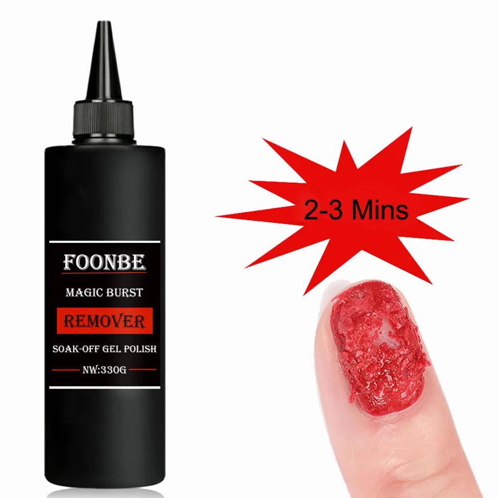 330g Bae Gel Remover Tempered Matte Top Coat Semi-Permanent Varnish UV Soak Off Nail Functional Gel Manicure Pedicure Tools