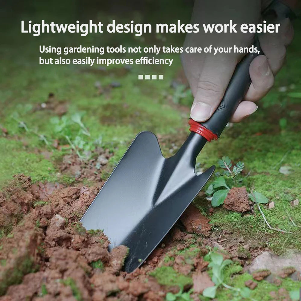 NEW Garden Hand Shovel Rake Farm Tool Set Weed Grass Leaf Remover Outdoor Hoe Weeder Metal Harrow Weeding Gardening Tools For Digging Camping Garden Accessories
