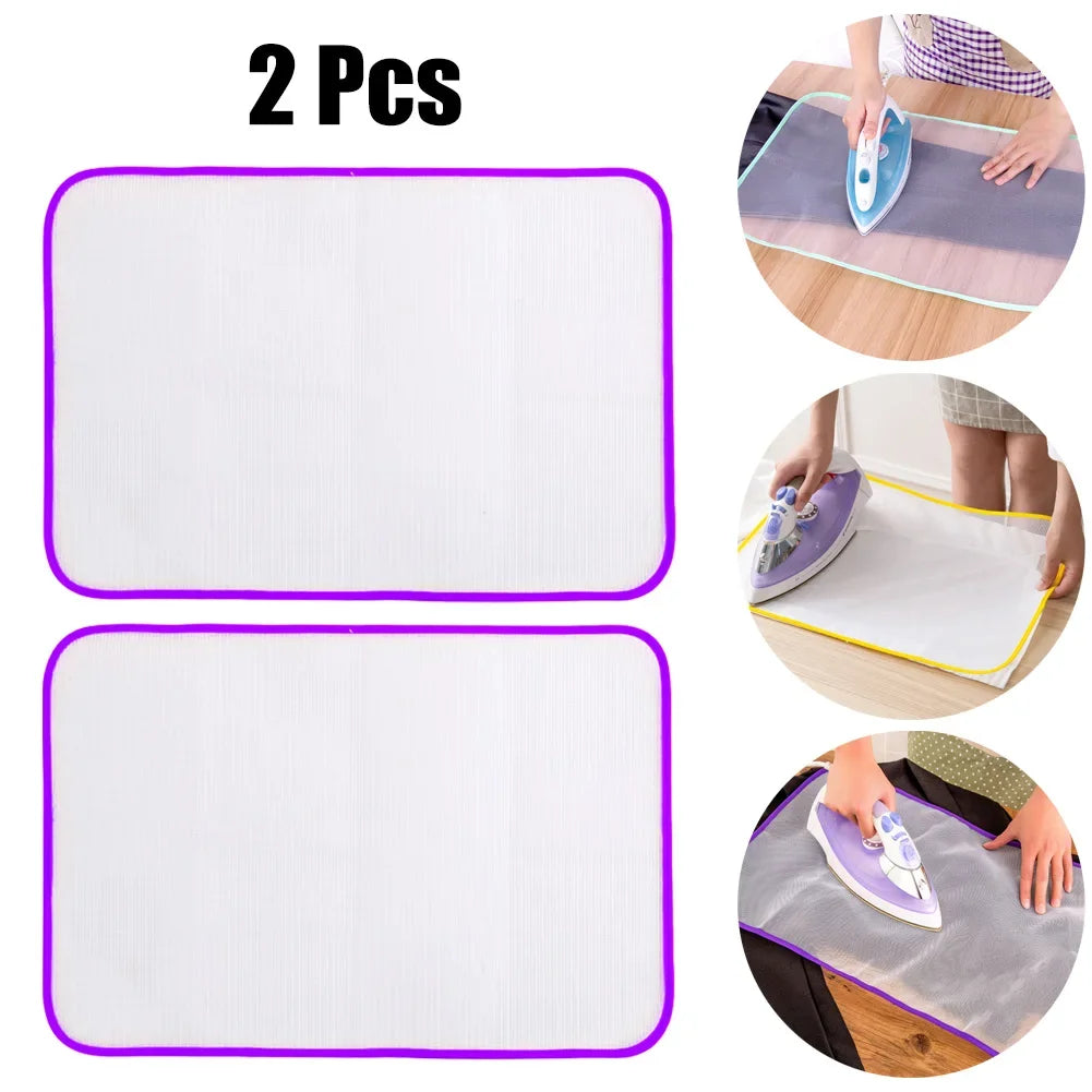 NEW Protective Insulation Ironing Board Cover Cloth Guard Press Mesh Random Colors High Temperature Pad Ironing Against Pressing