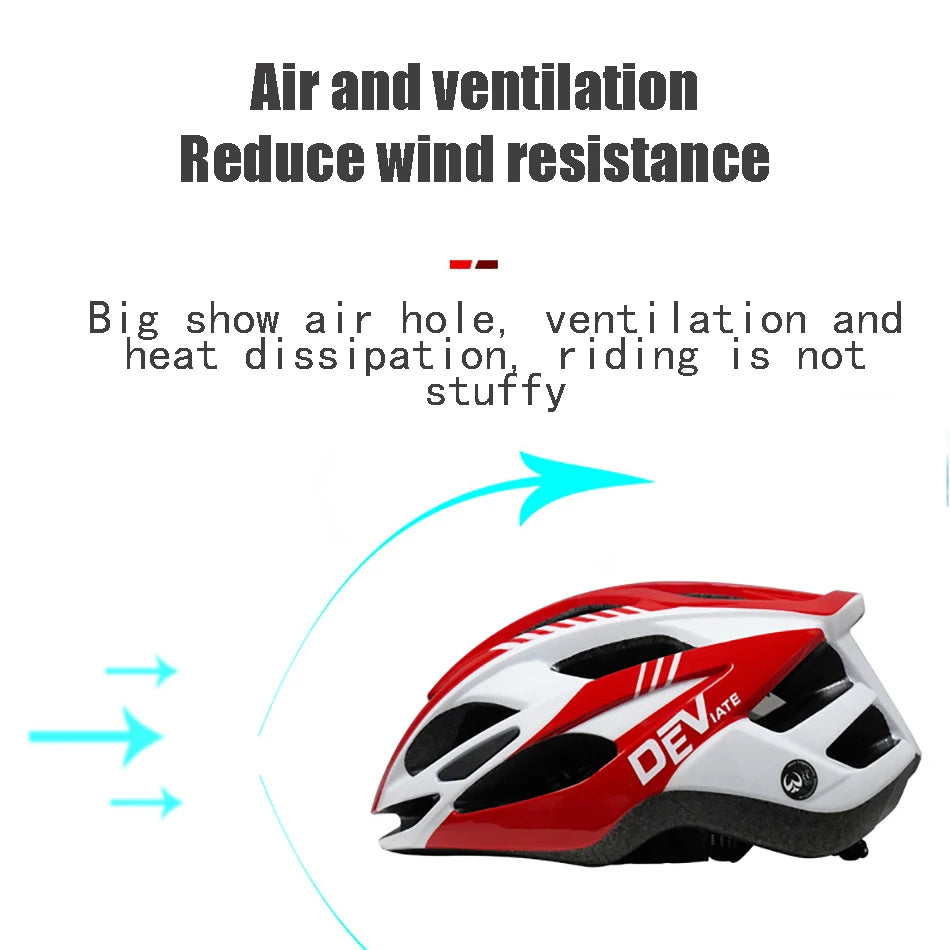 Mountain Road Bike Helmet Large 19cm Width Sports Racing Riding Cycling Helmet Ultralight Casco Ciclismo MTB Bicycle Helmet