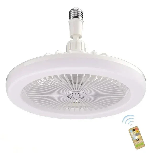 NEW Arrivals Rotatable 3 in1 Set Ceiling Fan with Remote Control Lighting Lamp E27 Converter Base Lighting Base Bedroom Living Room ﻿Aromatherapy