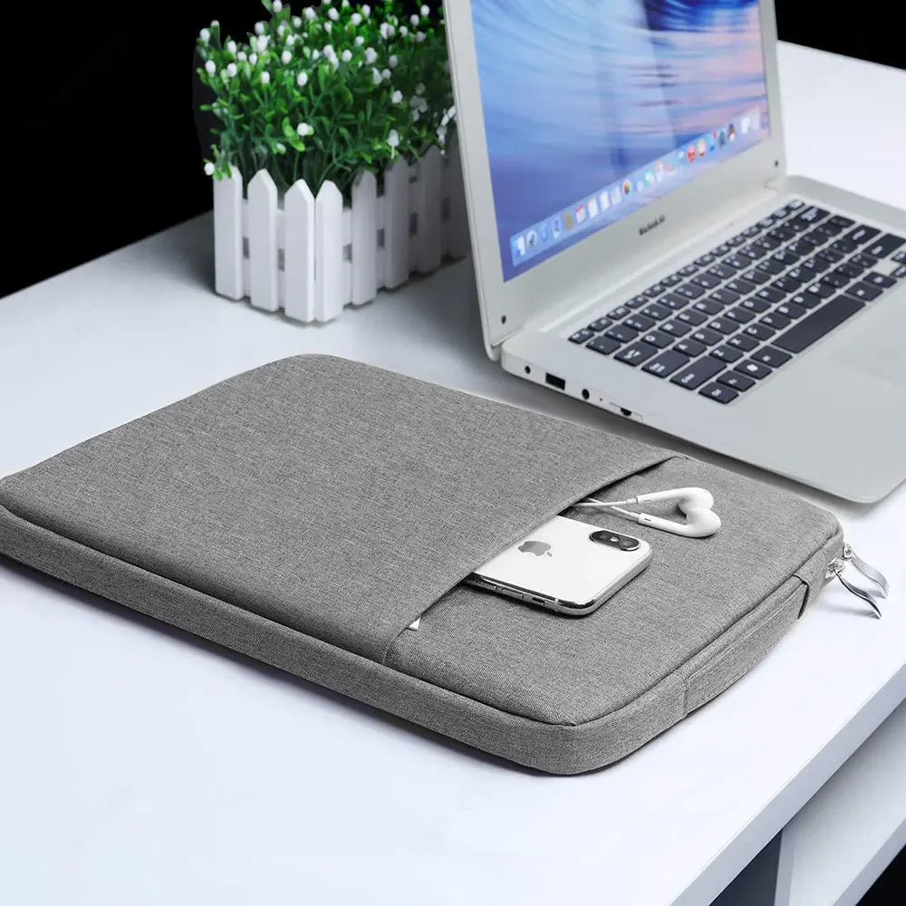 Laptop Sleeve Handbag Case for HP 13.3" 13.5" 14" 15.6" 16" Waterproof Zipper Portable Notebook Cover for HP 11.6" 12.5" Bag