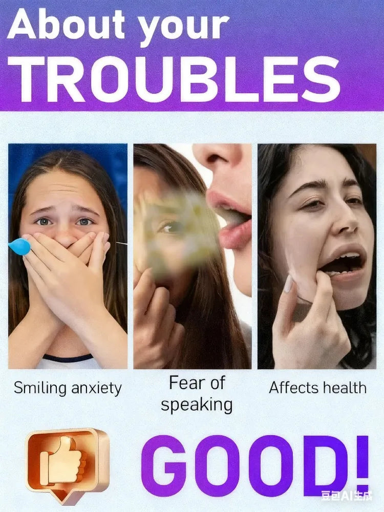 Top 1 Qualifications Certification Oral Care Tooth Cleaner Pain Relief Probiotic Infused Formula to Inhibit Bad Growth & Enhance Oral Hygiene Anti-Cavity Enamel Restoration Plague Reduction Cream
