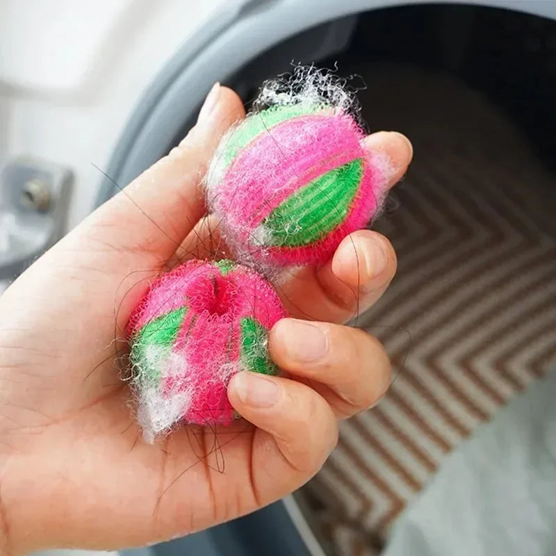 NEW Arrivals 24 PCS Set Magic Laundry Balls Hair Catcher Pets Dogs Cats Hair Removal Cleaning Balls Reusable Washing Machine Fur Stain Removal Filter Dirty Collection Tools