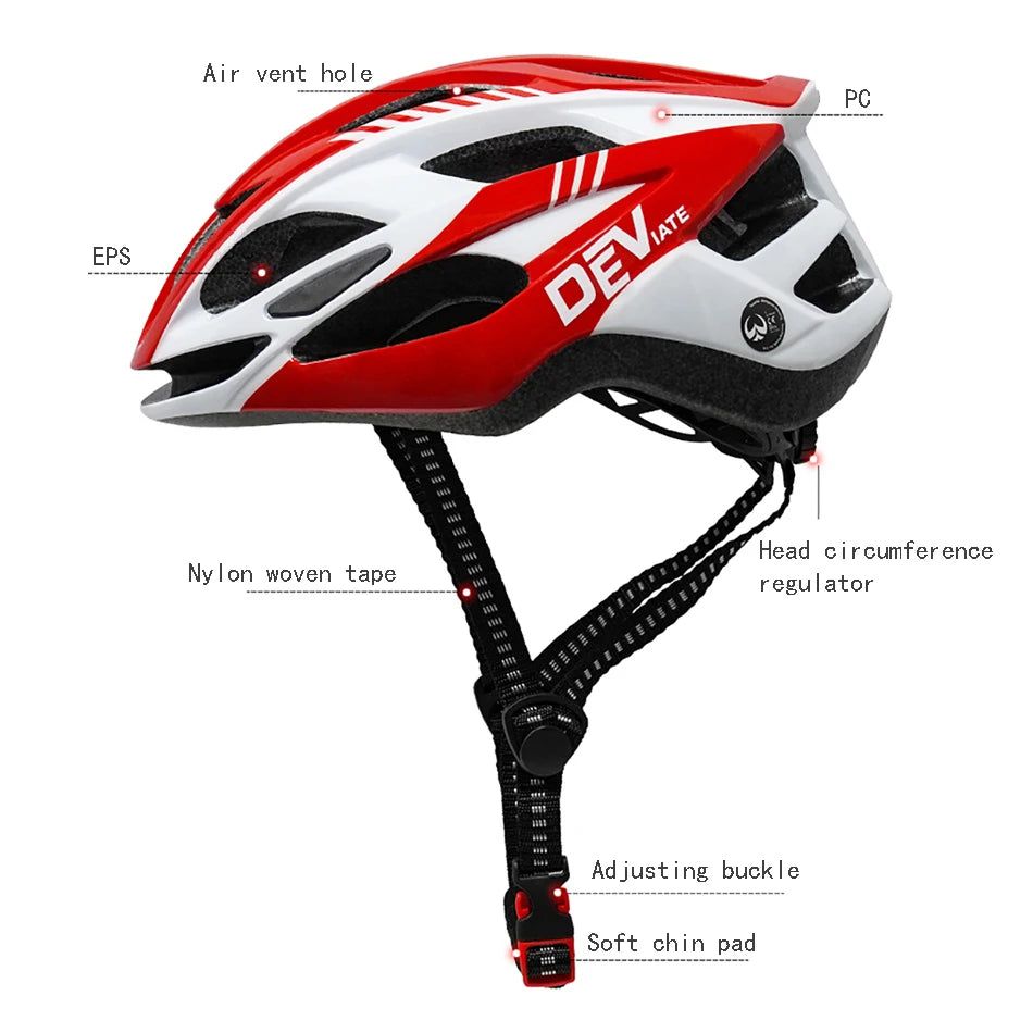 Mountain Road Bike Helmet Large 19cm Width Sports Racing Riding Cycling Helmet Ultralight Casco Ciclismo MTB Bicycle Helmet