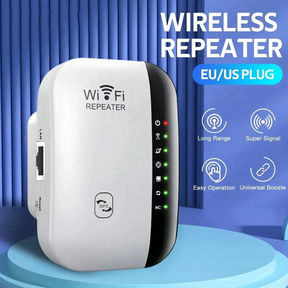 Black/White Color 300Mbps WIFI Wi-Fi Repeater Remote 802.11N Wi-Fi Signal Booster Network Amplifier For Home/Office Wireless Repeater