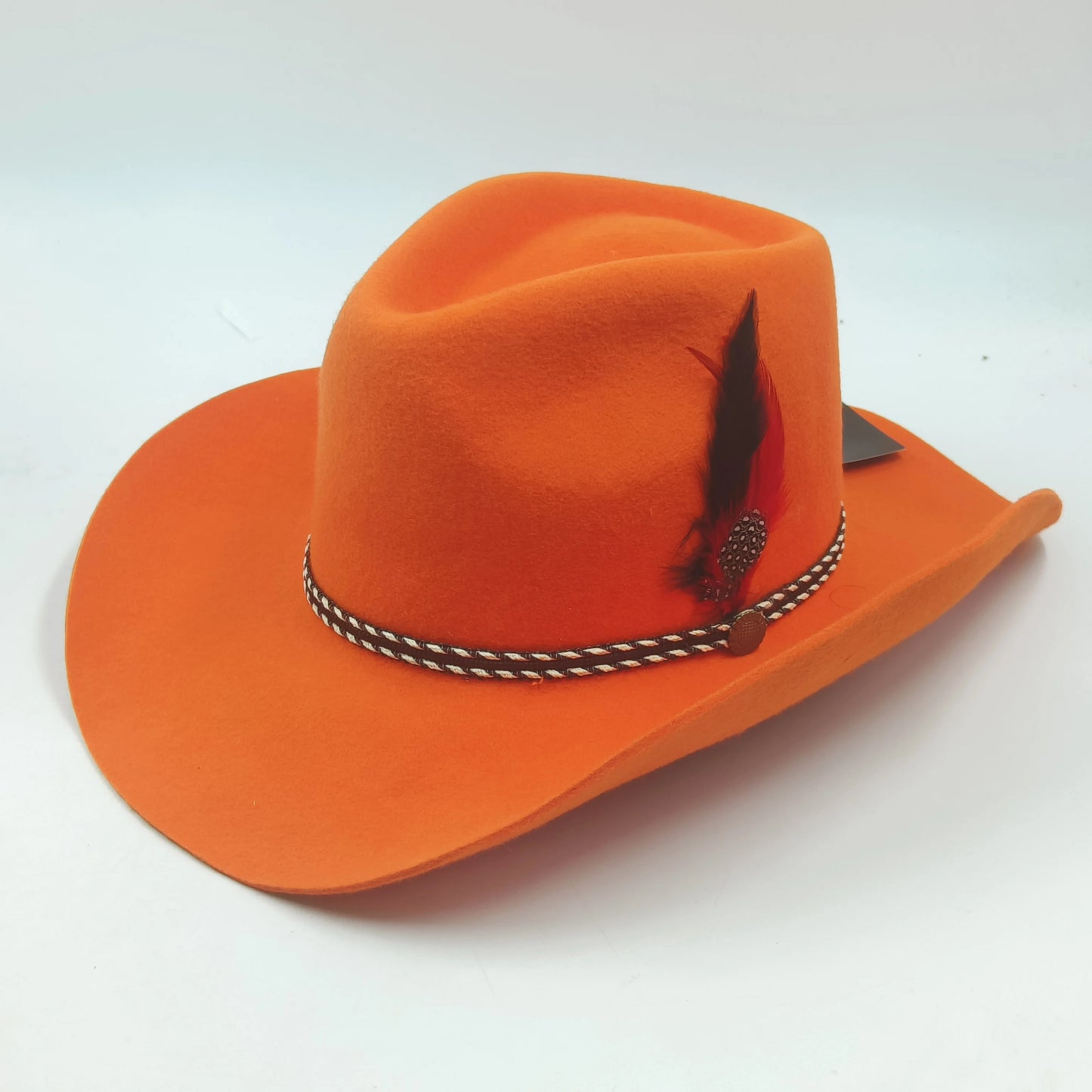 NEW Arrivals British President Men Luxury Top Hat Presidential High Hat British jazz Top Multi-Colors Hats Gentleman Evening Wedding Party  Flat Felt Hat Formal Tuxedos Costume Apparel Accessories Male Luxury Fashion Clothing