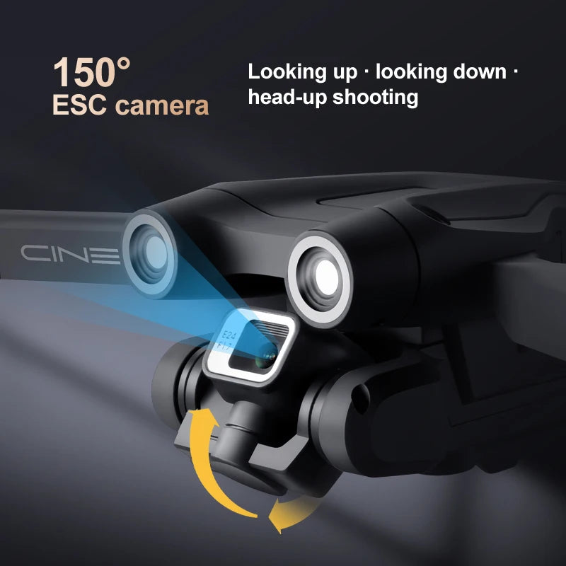 MINI Z908Pro Max Drone 4K ESC Professional WIFI FPV Dron Obstacle Avoidance Brushless Four-Axis Folding RC Quadcopter Toys KBDFA