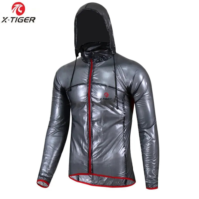 Cycling Raincoat Waterproof Cycling Jersey Anti-scratch Windproof Reflective Bicycle Jersey Wind Coat MTB Bike Clothing