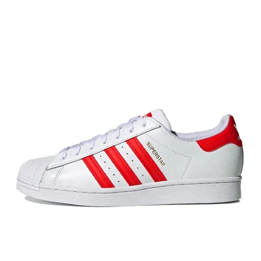 NEW Arrivals Original Adidas 36-44 Size 5 Colors Classic Superstar Men and Women Sports Sneakers, Casual Shoes, Black and White, Fashion Anti-slip and Wear-Resistant Sports Accessories Shoes Apparel Supplies