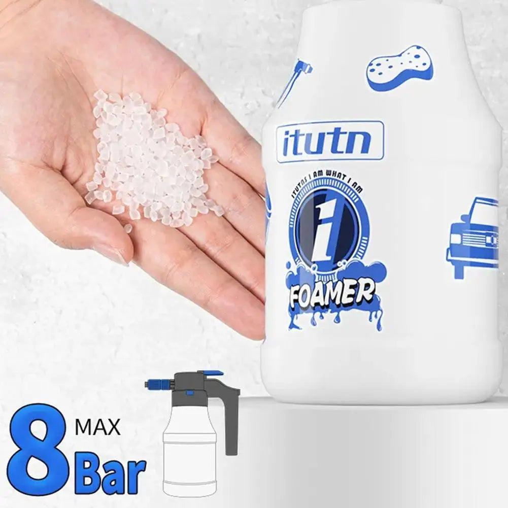 Electric Foam Sprayer 1.5L Foam Generator For Car Wash 2600mAh Lithium Battery Foam Lance Endurance Car Wash Towel Foam Wash