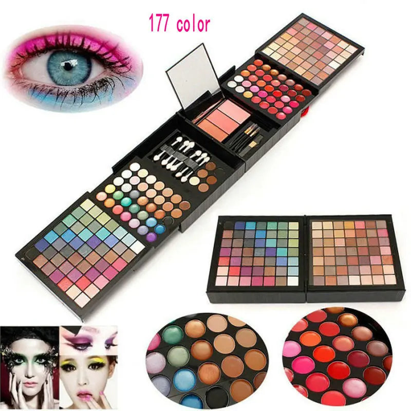 Multicolor Gliltter Eyeshadow Palette Matte Eye Shadow Pallete Shimmer Shine Nude Make Up Palette Set Kit Cosmetic Women Shadow