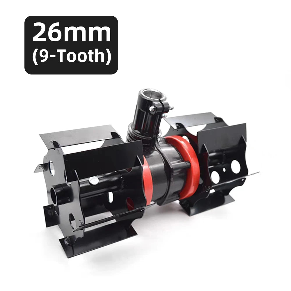 NEW Arrivals Electric Powerful Lawn Mower Accessory Wheels Weeder Wheel Loosening Wheel Deep Tillage Wheel Mower Wheel Straight Blade Slash Blade Garden Supplies