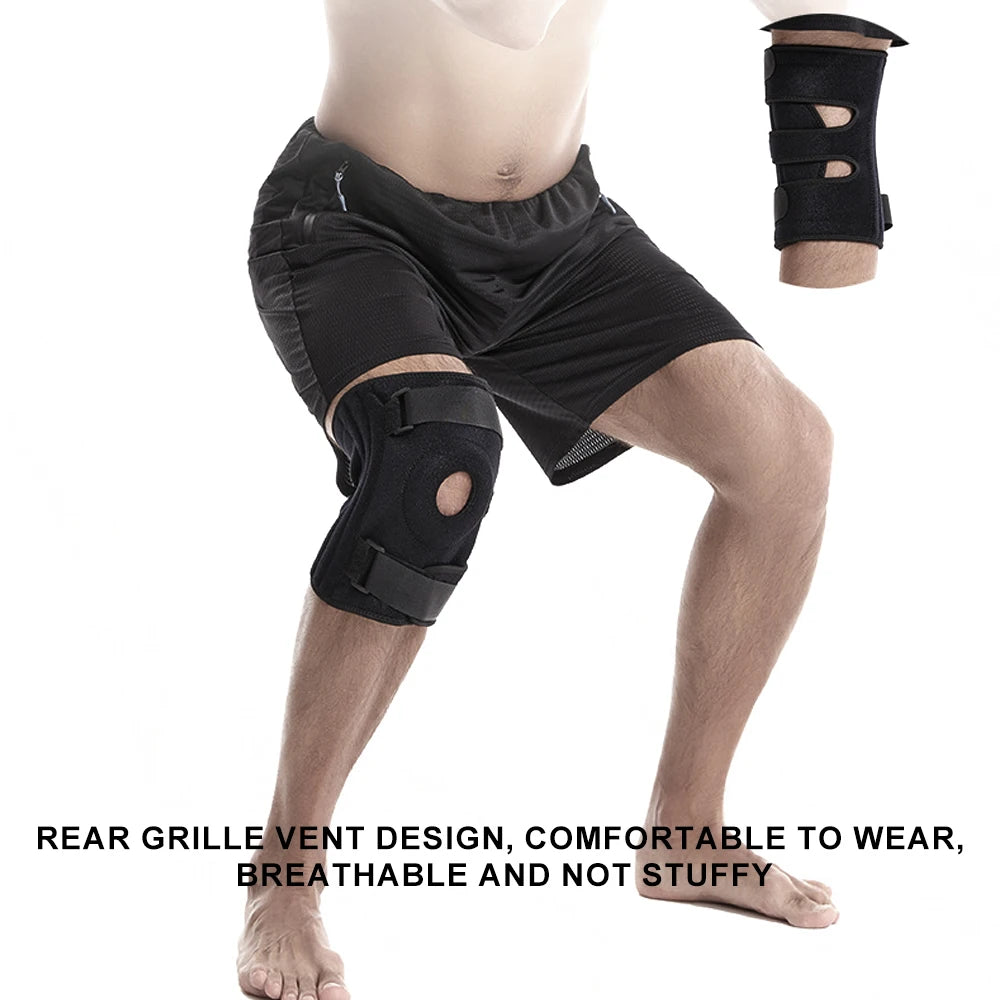 XL-8XL  Plus Size Top Quality Knee Brace for Men & Women – Patella Gel Pads & Side Stabilizers for ACL, Meniscus Tear, Arthritis & Injury Recover Sports Apparel Accessories