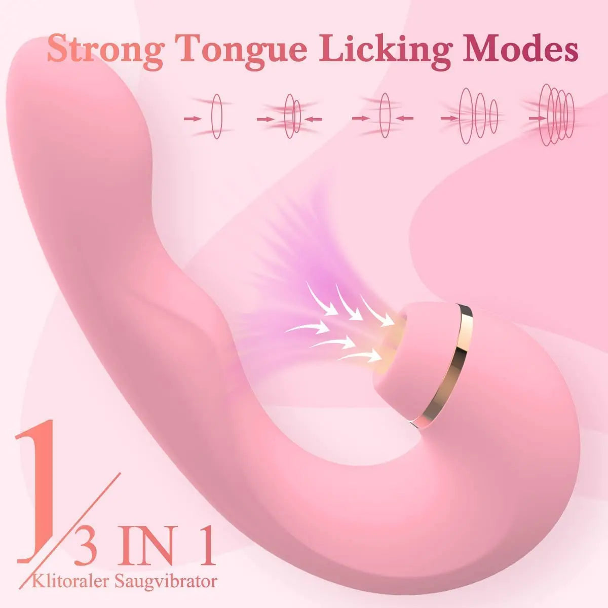 Hannibal Female Masturbator 3 in 1 Clit Sucker Dildo G-Spot Vibrator Sucking Vibrators for Women Clitoral Stimulator Sex Toys