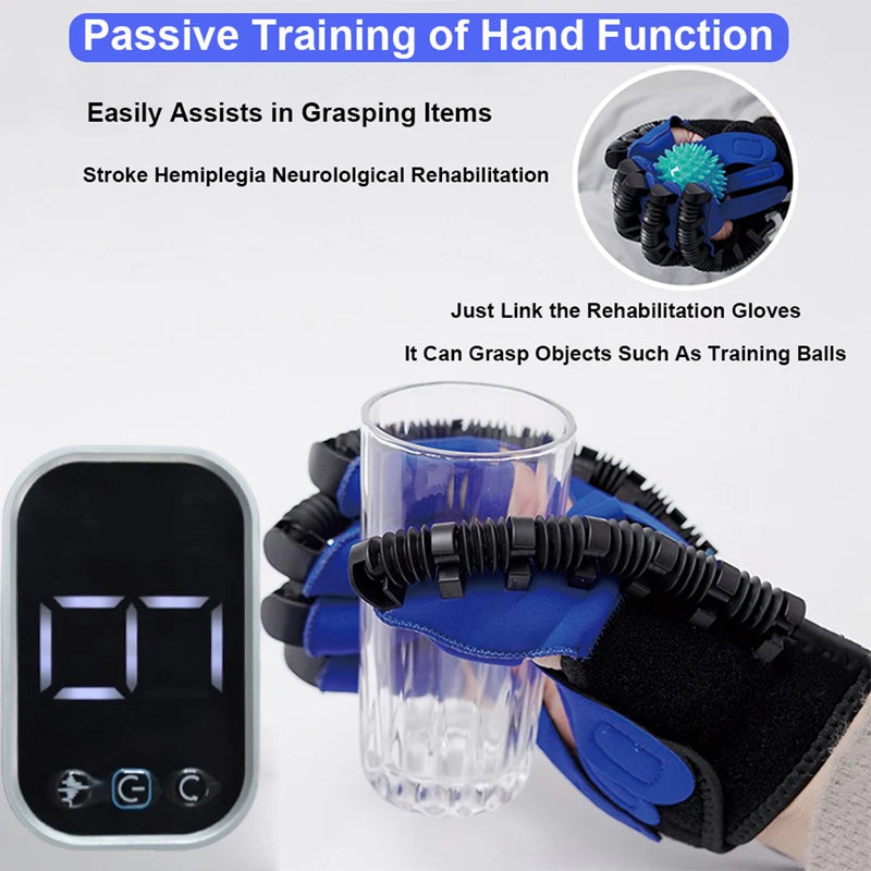 NEW!!!! Rehabilitation Robot Glove Hand Finger Training Gloves Stroke Hemiplegia Devices Rehabilitation Hand Function Recovery