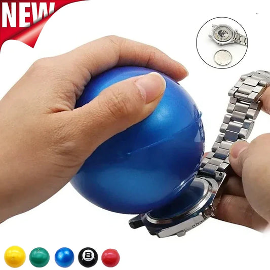 NEW Arrivals 5 Colors Practical Rubber Screwing Ball Type Watch Back Case Opener Tool Accessory for Watchmaker Watch Wristwatch Repair Accessory