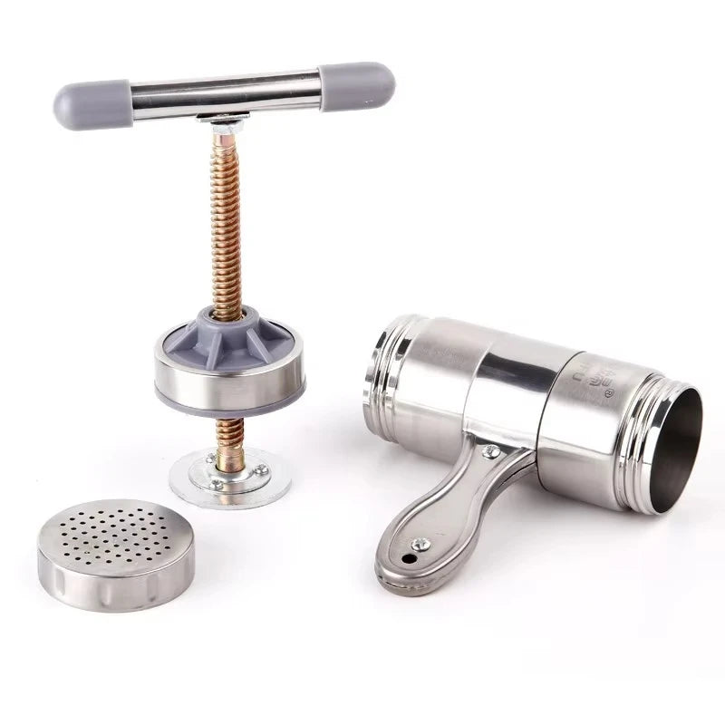 NEW Set Alloy  Steel Noodle Maker With 5 Models Manual Noodles Press Pasta Machine Kitchen Tools Vegetable Fruit Juicer Cutter Slicer Home Kitchenware Accessories Cooking Tools Sets