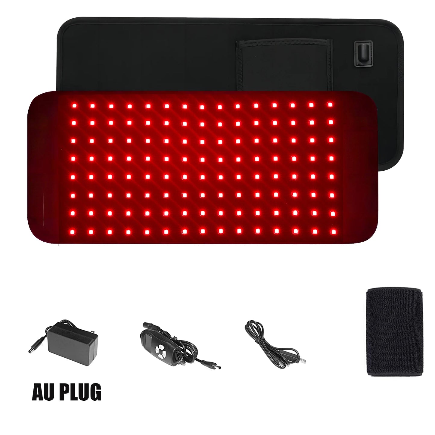 Red Infrared Light Therapy Pad LED Beauty Devices for Face and Body Back Knee Hands Feet Relief Portable 660nm 850nm  Heat Pad Women Beauty Salon Spa Accessories Products Skin Care Supplies