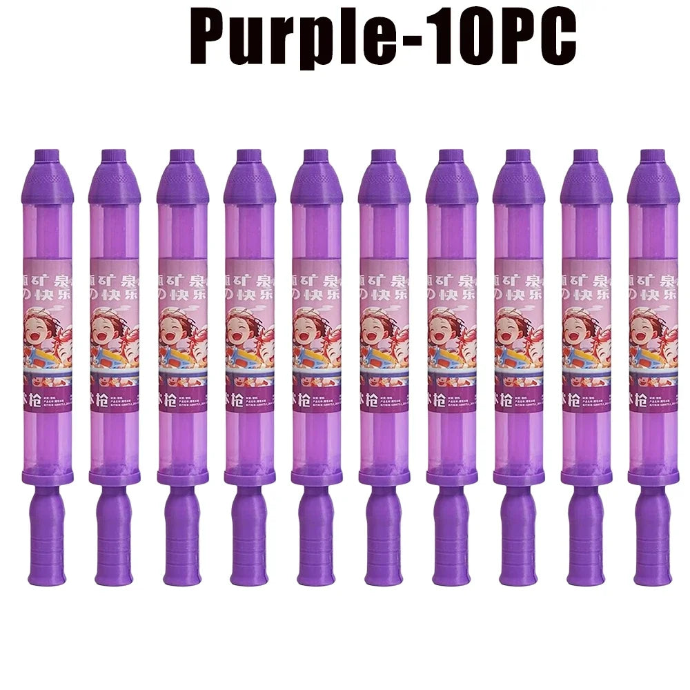 NEW 10PCS Set 43CM Fireworks Water Guns For Couples Romantic Streetlight Photo Props Commemorative Leisure Atmosphere Spray Outdoor Night Activity Beach Party