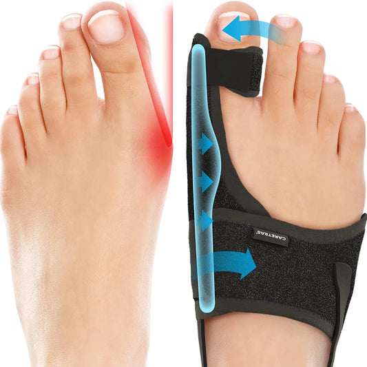 Orthopedic Bunion Splint Corrector Big Toe Separator Pain Relief Non-surgical Hallux Valgus Correction Hammer Toe Straightener