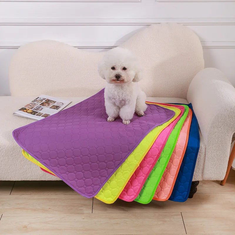 Reusable Pet Diaper Mat Dog Mat Washable Dog Pee Pad Waterproof Training Pad Urine Absorbent Mat for Car Seat Floor Sofa