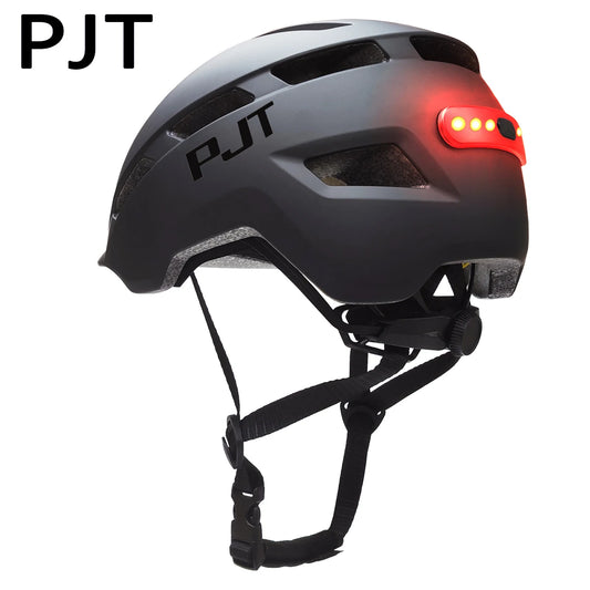 New Cycling Helmet In-Mold Mountain Road USB Rechargeable Tail Light Bicycle Bike Helmet Sports Safe Hat MTB Cycling Helmet