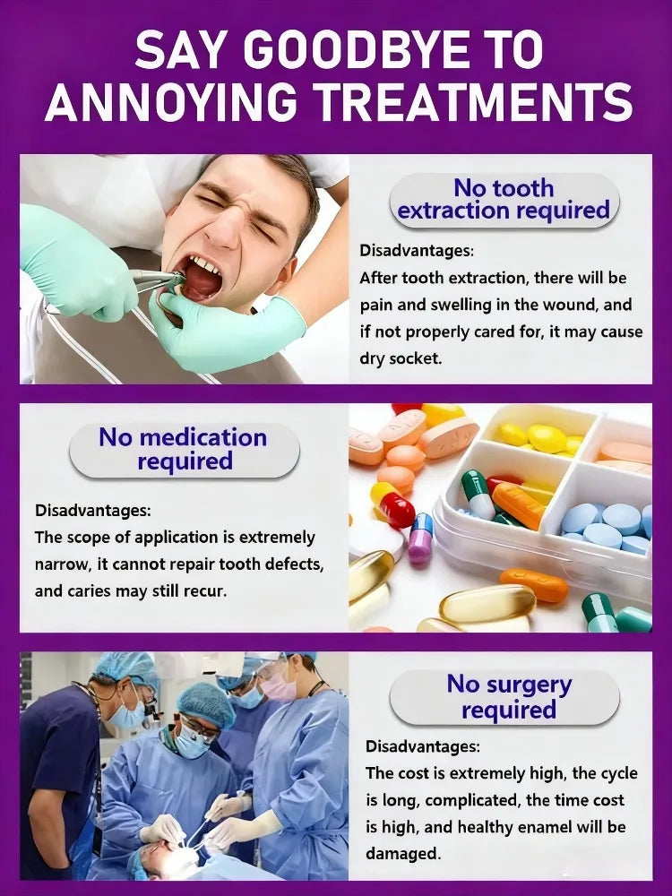 Top 1 Qualifications Certification Oral Care Tooth Cleaner Pain Relief Probiotic Infused Formula to Inhibit Bad Growth & Enhance Oral Hygiene Anti-Cavity Enamel Restoration Plague Reduction Cream
