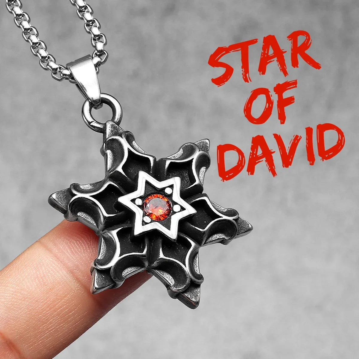 38 Types Illuminati's Masonic Hexagram Salomon Star of David Masonic Stainless Steel Men Necklaces Pendant Chain Punk New in For Women Fashion Secret Society Jewelry Gifts