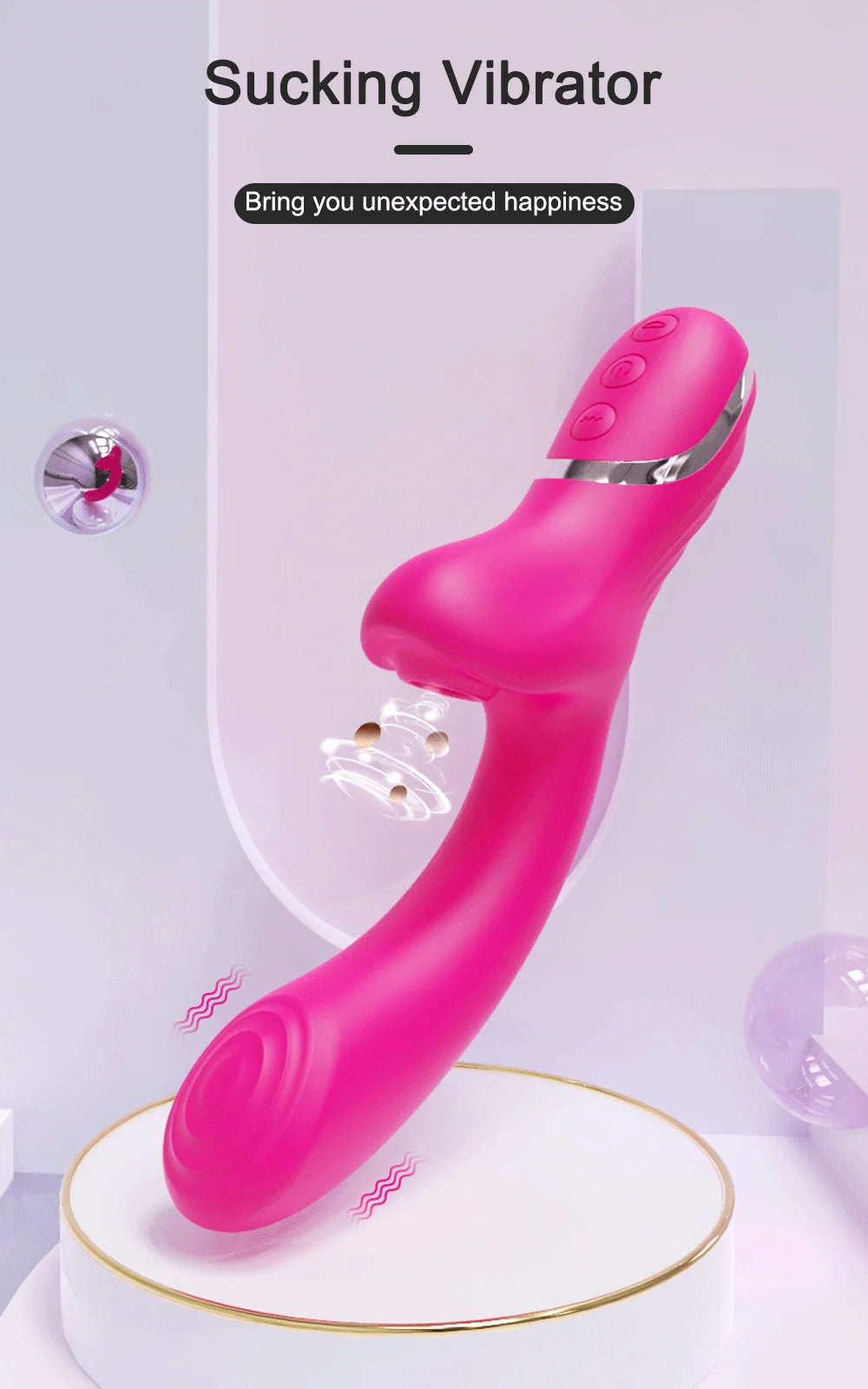 Sucking Vibrator for Women Powerful Vacuum Sucker Clitoris Massager Dildo Vagin Stimulator Masturbation Sex Toys Adults Goods