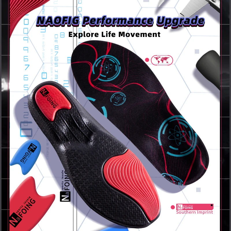 Orthopedic Insoles For Flat Foot Feet Arch Support Plantar Fasciitis Medical Insoles EVA Insoles For Shoes For Men/Women
