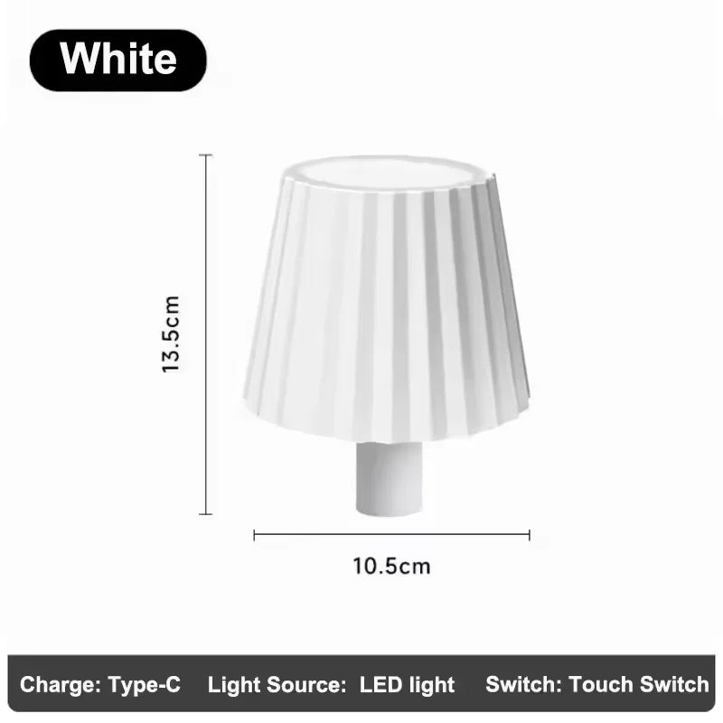 NEW Arrivals USB Rechargeable Wine Bottle LED Mood Lamp 2000mAh Touch Stepless Dimmer RGB 3 Color RGB White Cordless Pub Table Night Light
