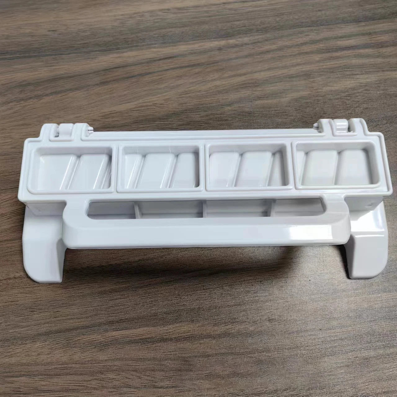 New Single Row Kebab Maker BBQ Camping Grill Meat Skewer Machine Kebab Press Souvlaki Maker Reusable Plastic BBQ Skewer Maker Kebab Preparation BBQ Tool Cooking Accessories