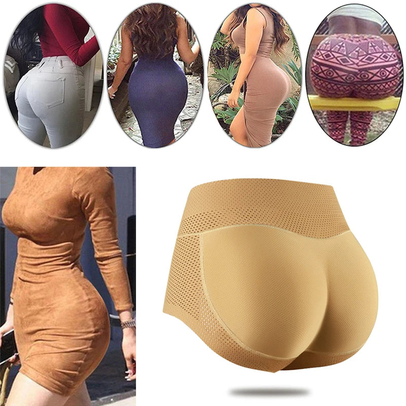 Butt Lifter Shaper Panties Hip Pads Shapewear Push Up Booty Enhancer Control Panties Invisible Underwear Fake Ass For Women