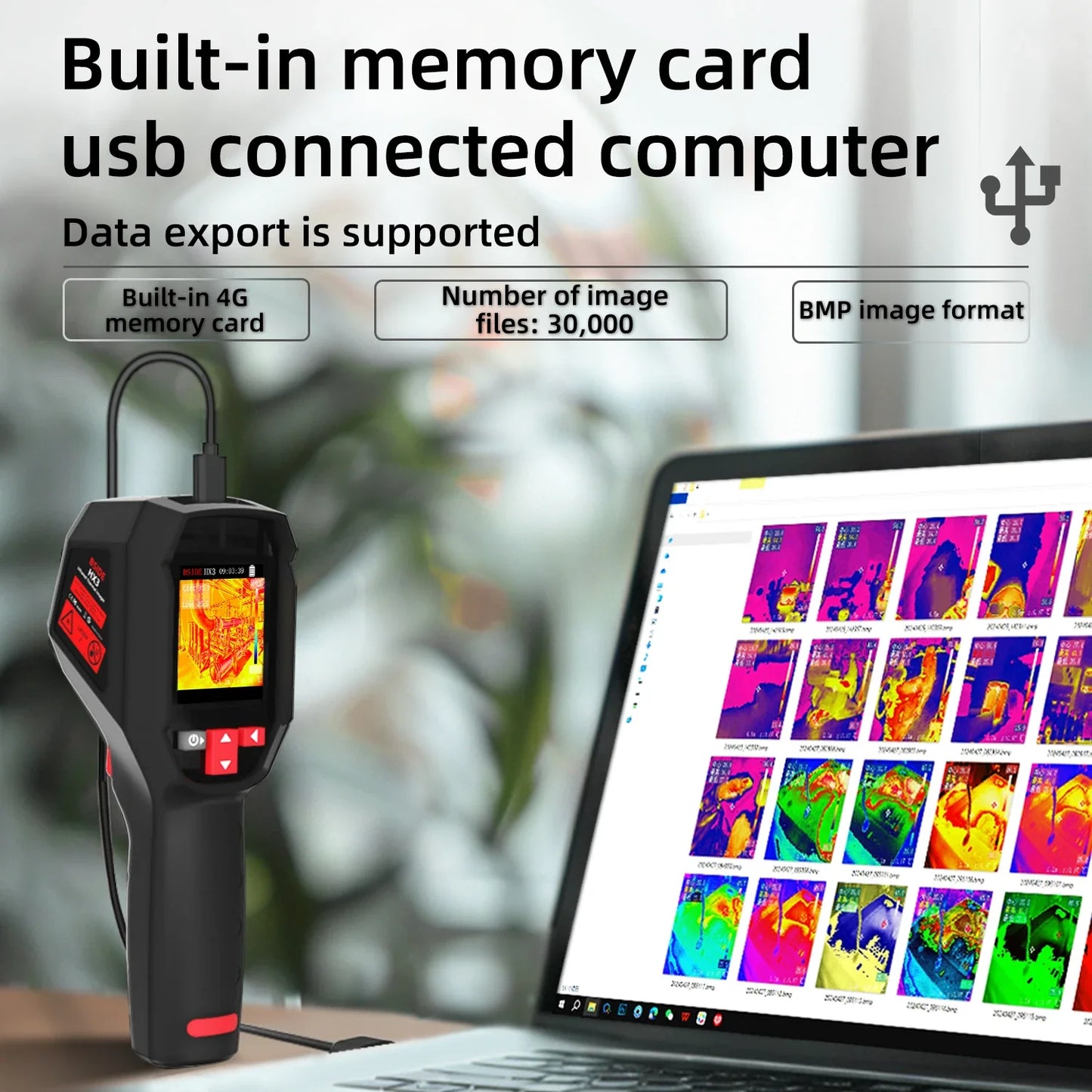 NEW HX3 Handheld Thermal Imaging Camera Electric Non-Contact Thermometer -20-550℃ 240X240ir Thermal Camera