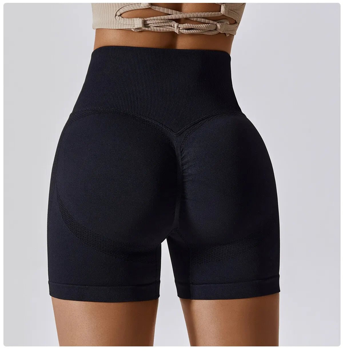 Women Shorts Seamless Sports Shorts For Women Cycling Jogging Fitness High Waist Push Up Gym Shorts Leggings Women Yoga Clothing