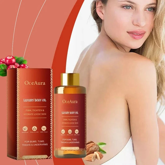 Firming Body Oil - Hydrating Moisturizer For Skin Elasticity, Nourishing Dry Skin, Lightweight Absorbing Luxury Body Skin Care Supplies