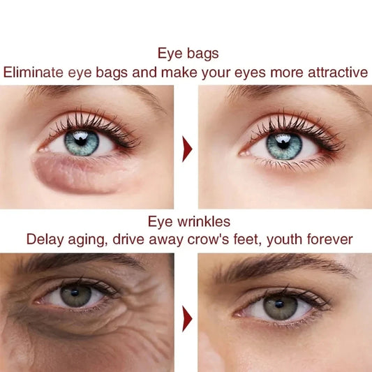 2pcs Day/Night Peptide Anti-Wrinkle Eye Cream Collagen Anti Dark Circle Anti-aging  Anti-Puffiness Eye Bags Korea Cosmetics