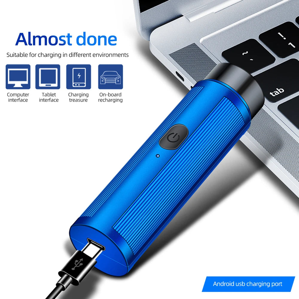 Women Men's Mini Electric Shaver Rechargeable Razor Epilator Women's Shaving Machine for Men Car Mini Shaver Electric Shaving Tools Hair Care Accessories Grooming Supplies