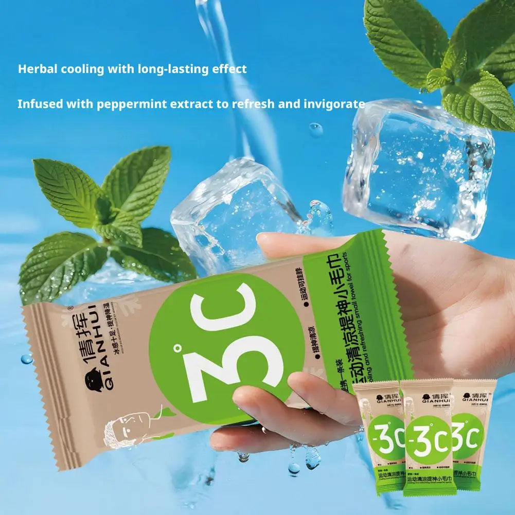 Summer Ice Towels, Cool Wet Wipes Cool and Refreshing Sweat Wicking, Training Wet Outdoor Travel Beach Camping Sports Activities Running Hiking Cycling Summer Cooling Accessories