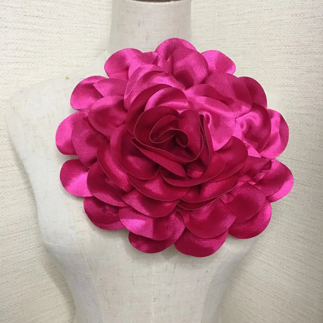 25Cm Popular In Europe Handmade Satin Flower