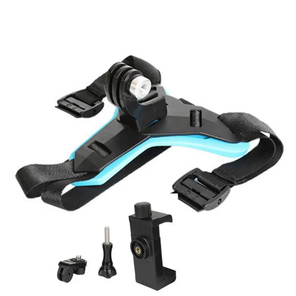 Motorcycle Helmet Phone Stand Mount Holder For GoPro Hero 5/6/7/8/9/10 Action Sports Camera Holder Motorcycle Camera Accessories