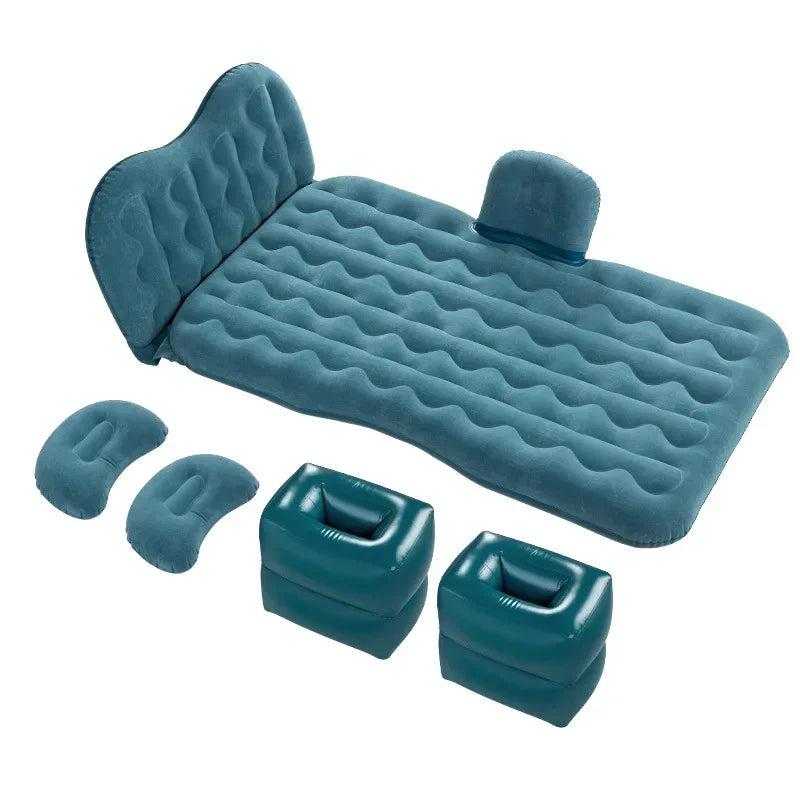 NEW Arrivals Outdoor Inflatable Furniture Car Back Seat Holiday Travel Mattress Thickened Portable Camping Bed Mat Home Living Sleeping Pad