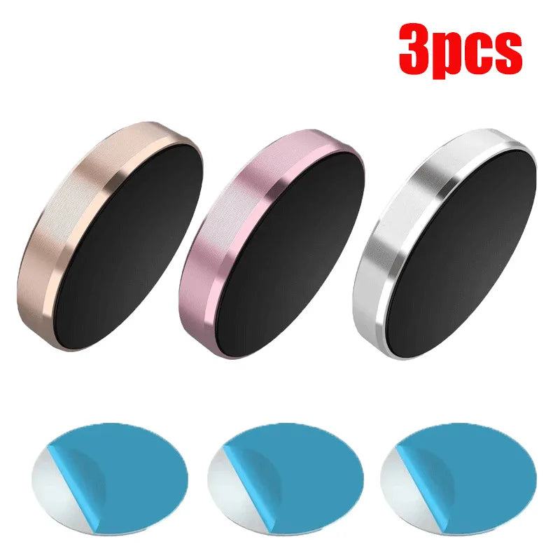 3 PCS Set Magnetic Car Phone Holder Stand In Car for iPhone 14 13 12 XR Pro Huawei Magnet Mount Cell Mobile Wall Nightstand Mobile Cell Phones Accessories