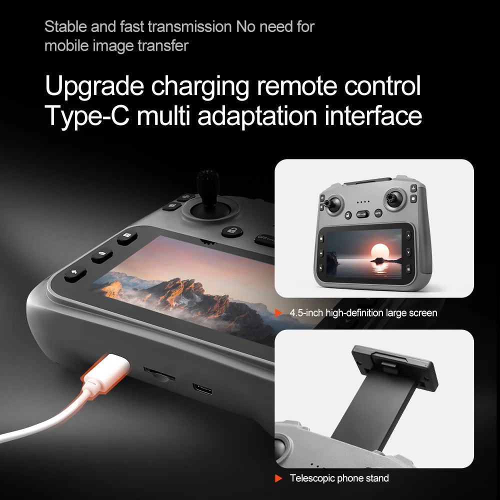 NEW Xiaomi V198MAX GPS Drone 8K Professional Camera Laser Video Recording Aerial FPV Brush Laser Obstacle with Large Screen Remote Control Folding Drone + 3 Batteries Set