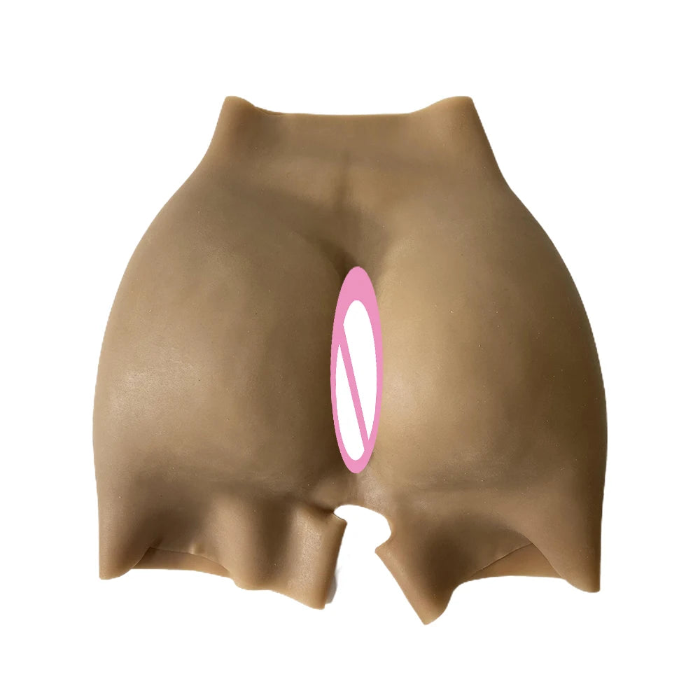 Women's Huge Fake Buttocks Enhancement Silicone Hip Pants Enhancer Silicone Pads Bum Padding Shapers Butt Lifting Shapewear
